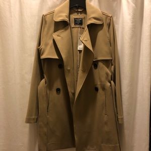 Abercrombie & Fitch trench coat sz XS